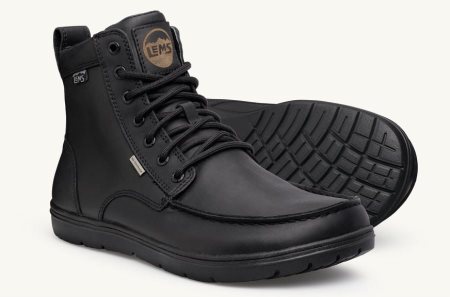 Lems Waterproof Men's Boulder Boot Shadow | FA7402365