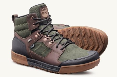 Lems Waterproof Men's Outlander Evergreen | YF8132065